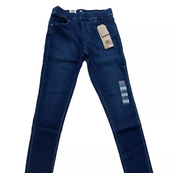 Levi's Women's Shaping Leggings Dark Blue Hypersoft Super Skinny Size 27 (US 4) - Picture 1 of 5